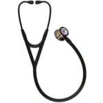 3M™ Littmann® Cardiology IV™ Stethoscope, 6165, Rainbow-Finish Chestpiece, Black Tube, Black Stem, 27 in, 3 Each/Case - Image 3