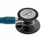 3M™ Littmann® Cardiology IV™ Stethoscope, 6202, High Polish Smoke-FinishChestpiece, Navy Tube, Blue Stem, 3 Each/Case - Image 2