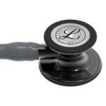 3M™ Littmann® Cardiology IV™ Stethoscope, High Polish Smoke Chestpiece,Gray Tube, Smoke Stem and Headset, 6238 - Image 3