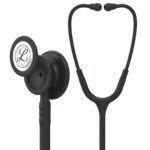 3M Littmann Classic III Stethoscope, 5803, Black Edition Chestpiece,Black Tube, 27 inch, 3 Each/Case