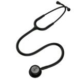 3M Littmann Classic III Stethoscope, 5803, Black Edition Chestpiece,Black Tube, 27 inch, 3 Each/Case - Image 6