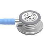 3M Littmann Classic III Stethoscope, 5630, Standard-FinishChestpiece, Ceil Blue Tube, 27 in, 3 Each/Case - Image 4