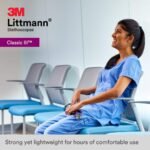 3M Littmann Classic III Stethoscope, 5630, Standard-FinishChestpiece, Ceil Blue Tube, 27 in, 3 Each/Case - Image 7