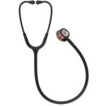 3M Littmann Classic III Stethoscope, 5870, Rainbow-Finish Chestpiece,Black Tube, Black Stem, 27 in - Image 5