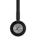 3M Littmann Classic III Stethoscope, 5803, Black Edition Chestpiece,Black Tube, 27 inch, 3 Each/Case - Image 2