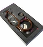 3M Littmann Classic III Monitoring Stethoscope, 5809, Copper-Finish Chest Piece, Chocolate Tube, 27 in, 3 Each/Case - Image 9