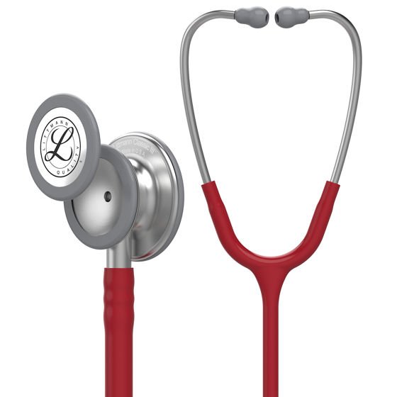 3M Littmann Classic 3 III Stethoscope 5627 - Burgundy Tube