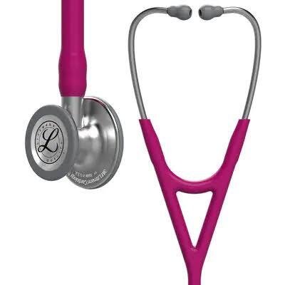 3M™ Littmann® Cardiology IV™ Stethoscope, 6158, Standard-Finish Chestpiece, Raspberry Tube, 27 in 3M™ Littmann® Cardiology IV™ Stethoscope, 6158, Standard-Finish Chestpiece, Raspberry Tube, 27 in